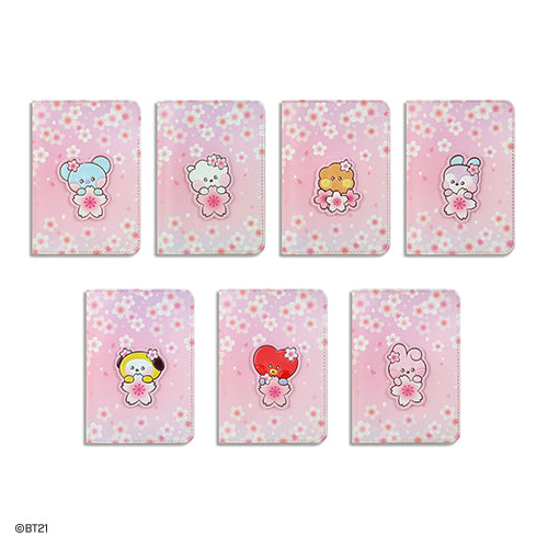 BT21 Monopoly - Cherry Blossom Series - Passport Cover Size S