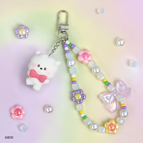 BT21 Monopoly - Beads Strap Key Ring Lovely Series