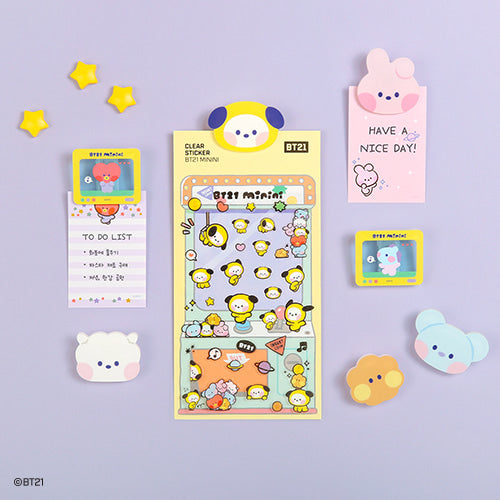 BT21 Monopoly - Minini Acrylic Magnet Clip Set