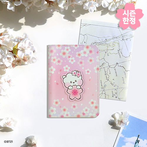 BT21 Monopoly - Cherry Blossom Series - Passport Cover Size S