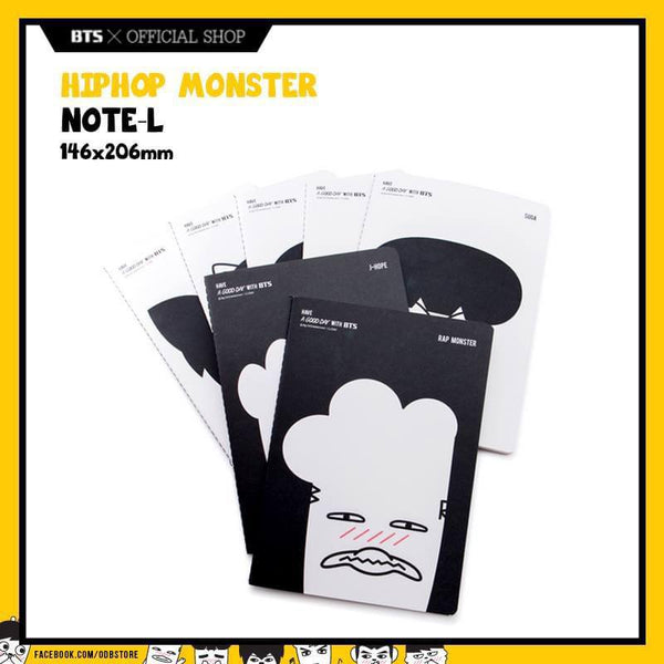 BTS Hip Hop Monster Notebook (V)