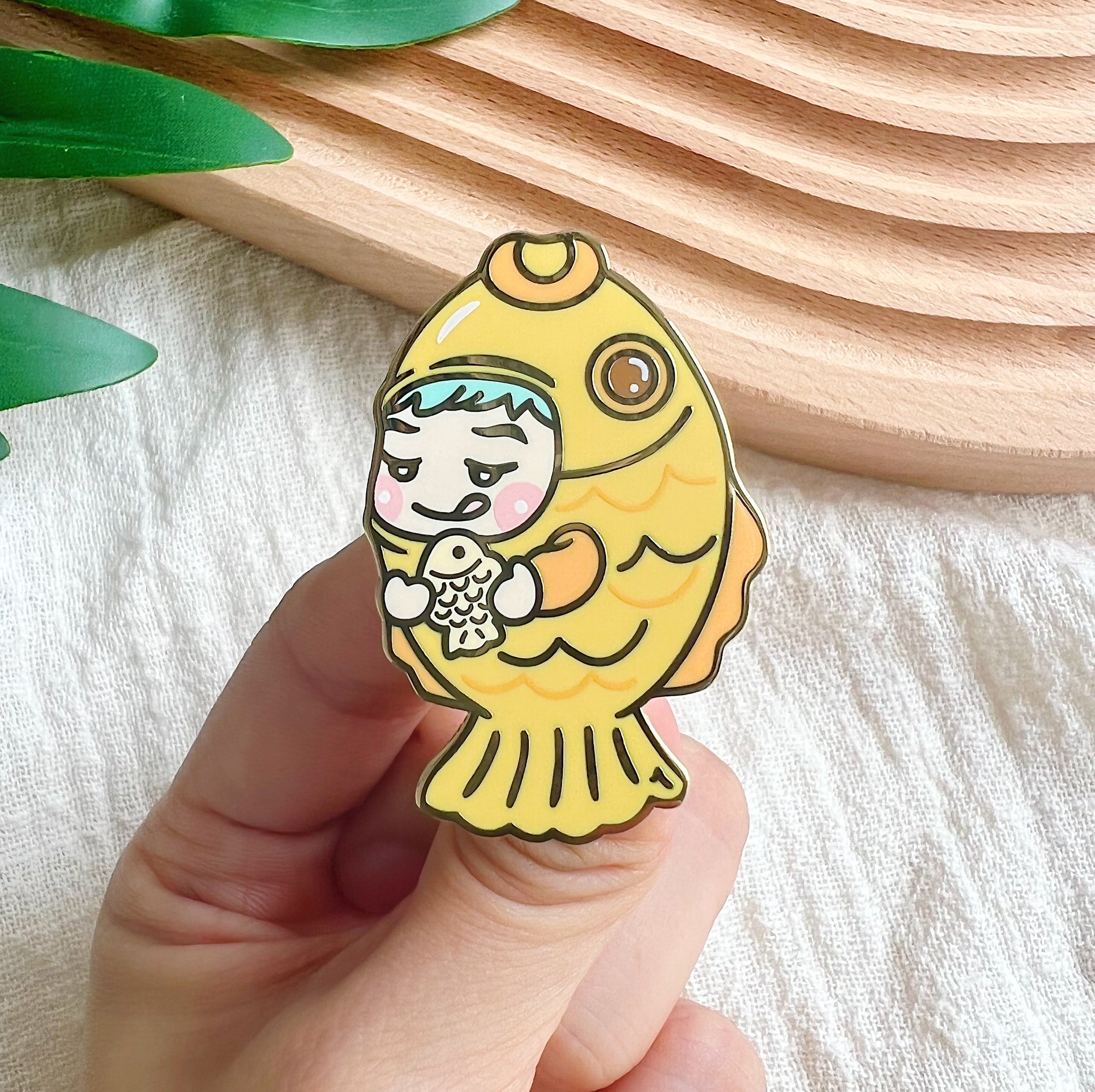 RM - BUNGEOPPANG Enamel Pin – That Good Feeling