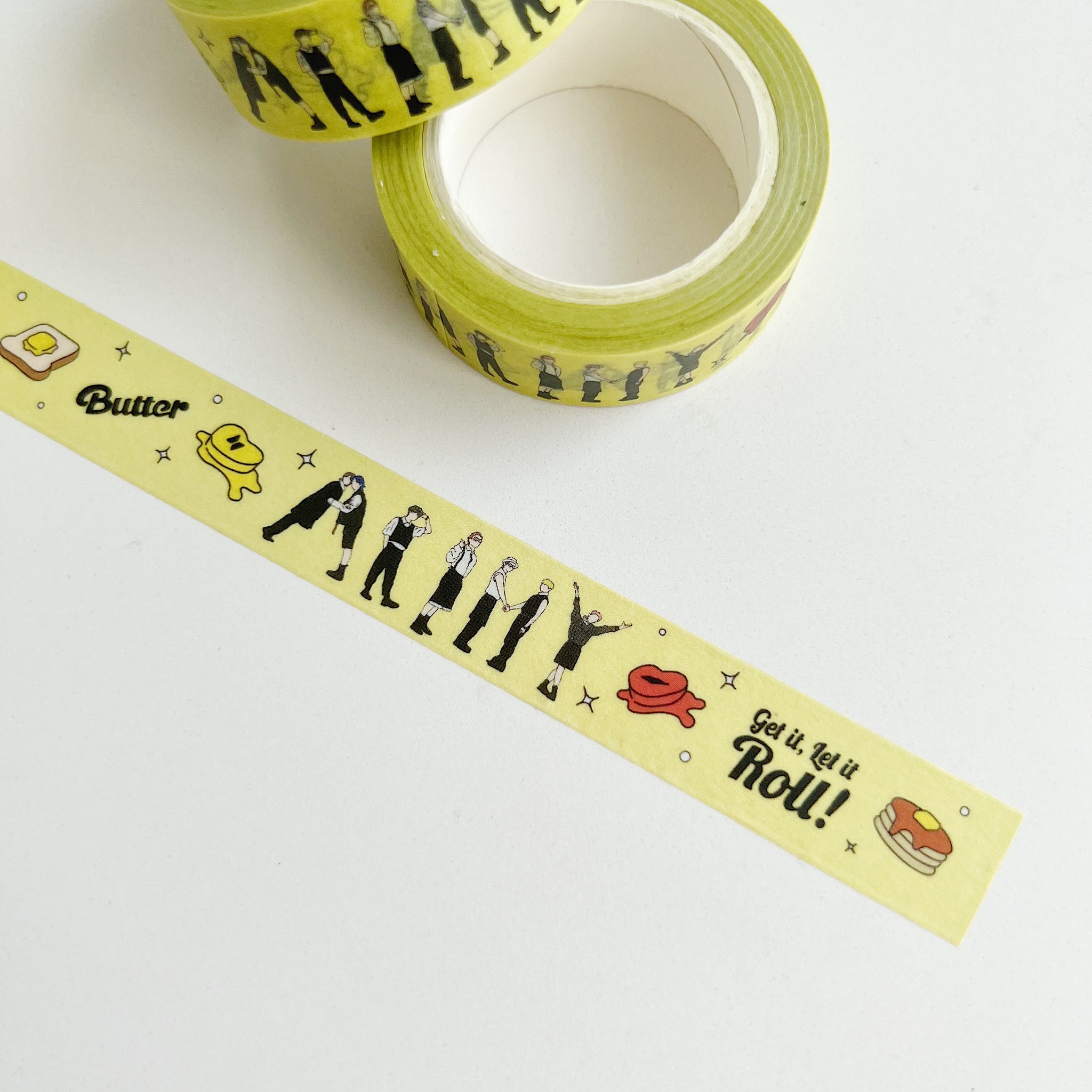 BTS Butter Washi Tape (Yellow)