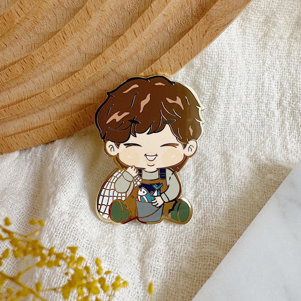 FISHERMAN JIN Enamel Pin