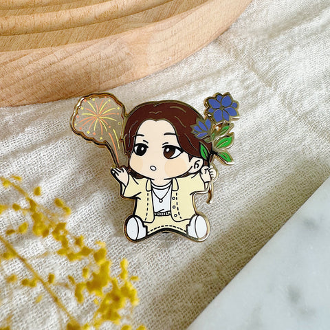 WILD FLOWER JOON Enamel Pin