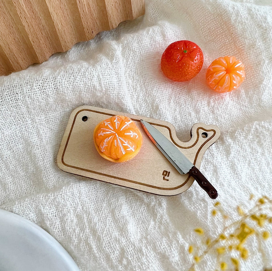 MIN-iature Cutting Board Wooden Pin