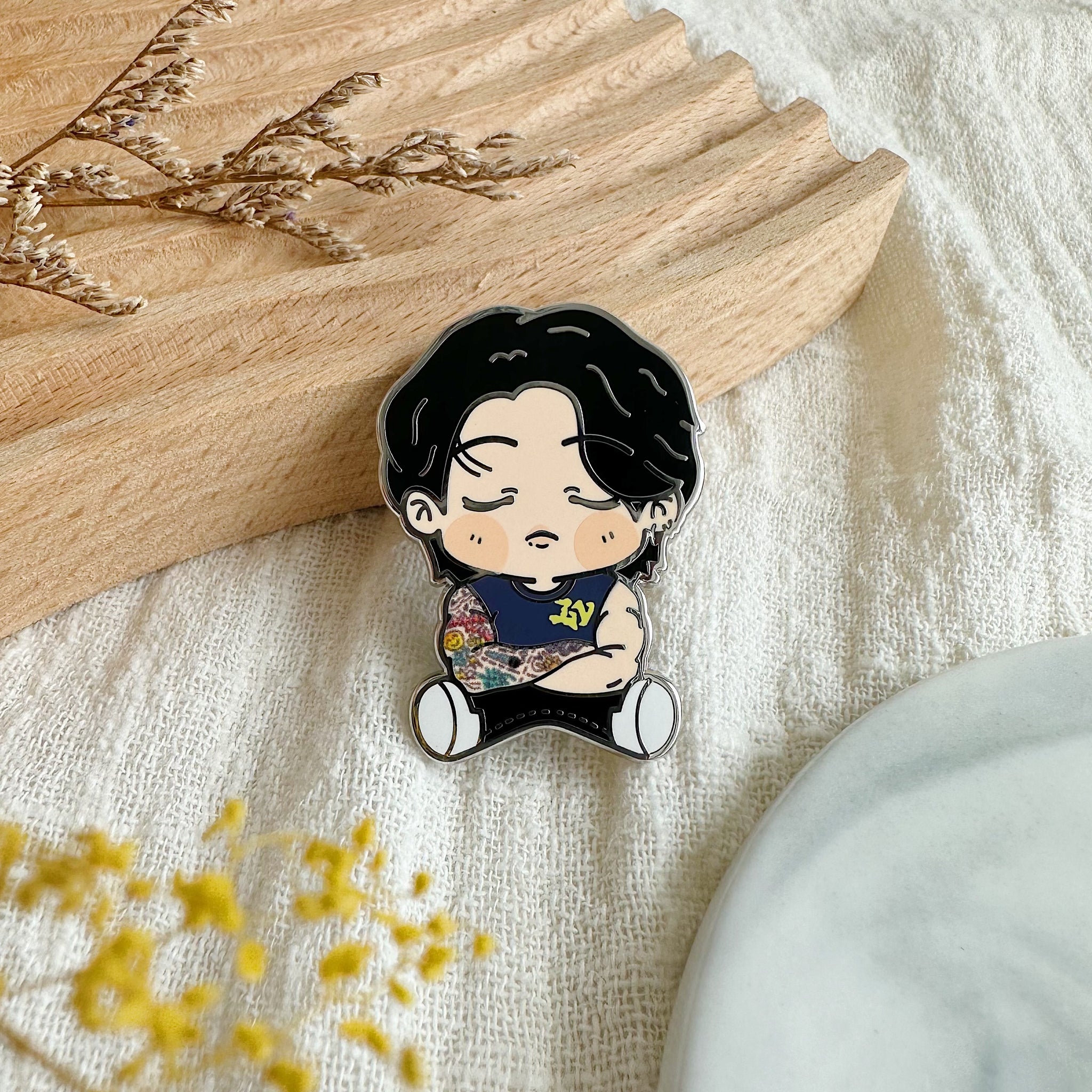 SLEEVELESS KOOK Enamel Pin