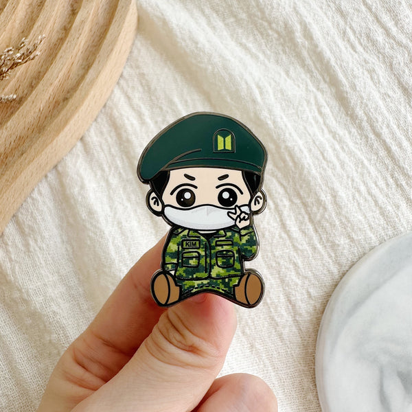 ARMY JIN Enamel Pin